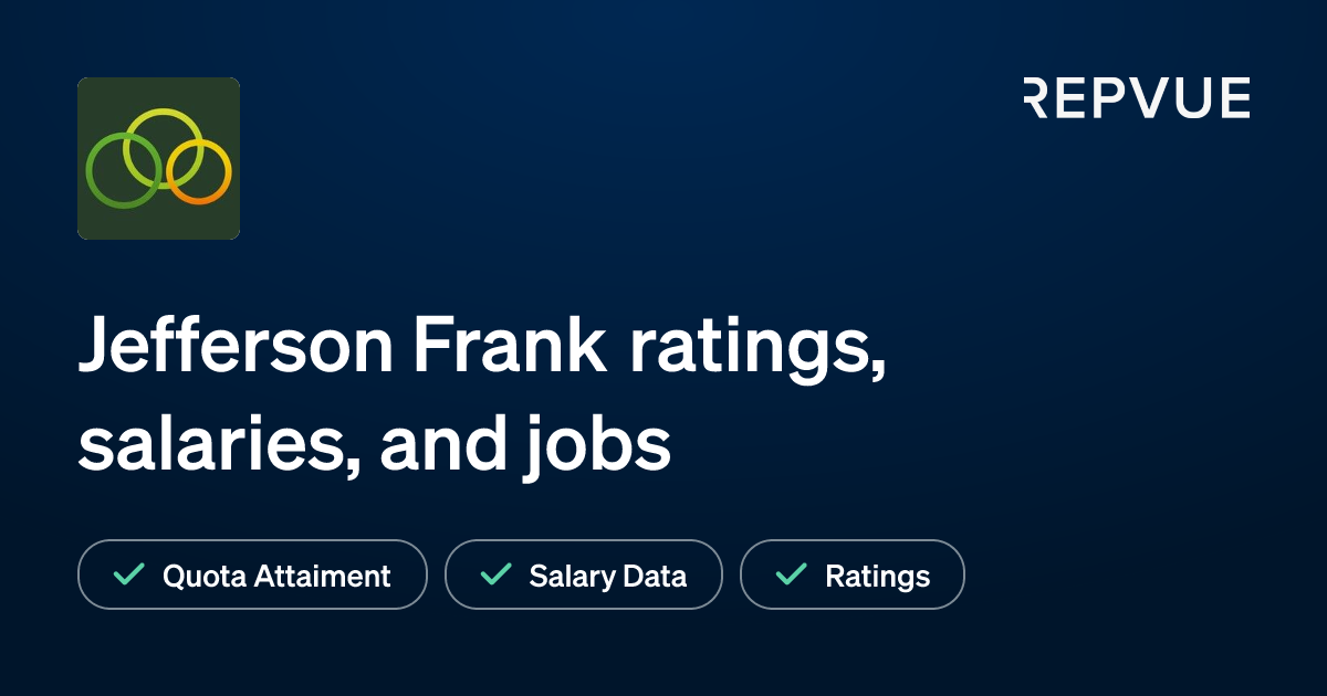 Jefferson Frank Salaries RepVue